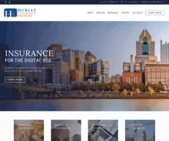 Hurleybrokers.com(Hurley Insurance Brokers) Screenshot