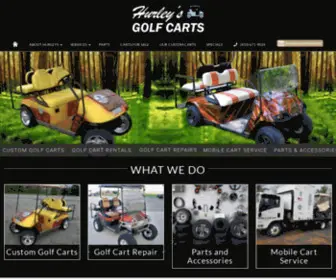 Hurleysgolfcarts.net(Harford County Golf Carts) Screenshot