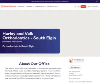 Hurleyvolkortho.com(Orthodontist in South Elgin) Screenshot