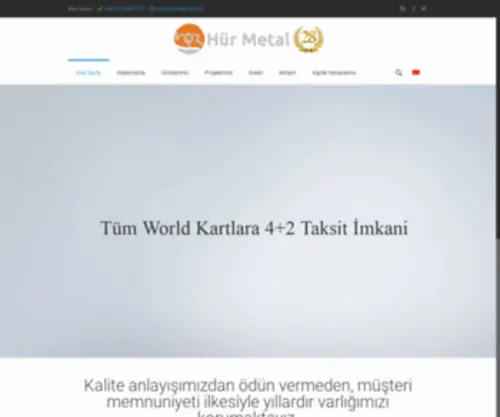 Hurmetal.com.tr(Hurmetal) Screenshot