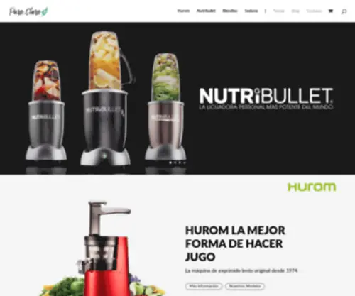 Huromchile.cl(Jugueras, extractores de jugo, licuadoras y más) Screenshot