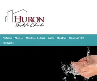 Huronbaptist.com(HBC Website) Screenshot