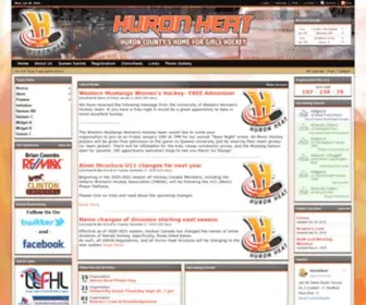 Huronheat.com(Huron Heat) Screenshot