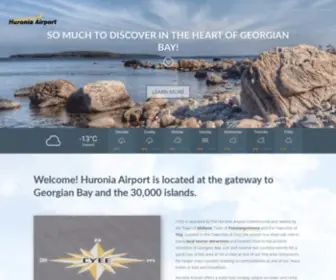 Huroniaairport.com(Huronia Airport) Screenshot