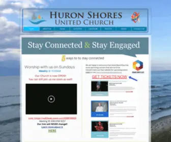 Huronshoresunitedchurch.com(Hsuc) Screenshot