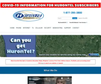 Hurontel.on.ca(Huron Telecommunications Co) Screenshot