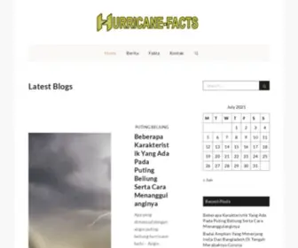 Hurricane-Facts.com(Hurricane Facts) Screenshot