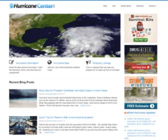 Hurricanecenter.com(Hurricane Center) Screenshot