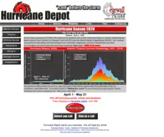 Hurricanedepot.com(Hurricane Depot) Screenshot