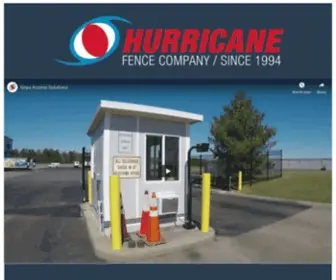 Hurricanefenceinc.com(Hurricane Fence Company) Screenshot