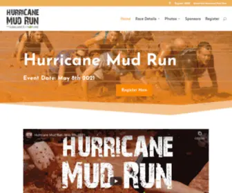 Hurricanemudrun.com(Welcome Hurricane Mud Run) Screenshot