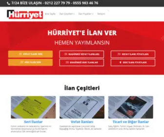 Hurriyetilan.com.tr(Lan Servisi) Screenshot