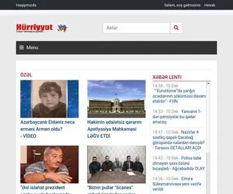 Hurriyyet.org(Qəzeti) Screenshot
