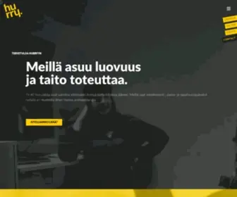 Hurry.fi(Hurry on itäsuomalainen mainostoimisto) Screenshot