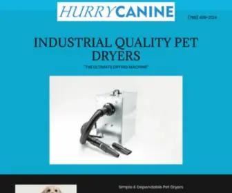 Hurrycanine.com(Pet Dryers) Screenshot