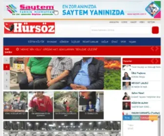 Hursozgazetesi.com(Hürsöz Gazetesi) Screenshot