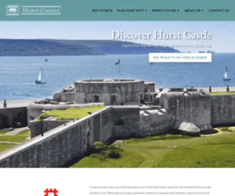 Hurstcastle.co.uk(Hurst Castle) Screenshot