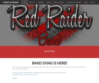 HurstjHband.org(HURST JH BAND) Screenshot