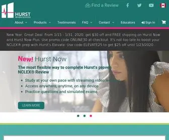 Hurstreview.com(Pass the nclex®) Screenshot