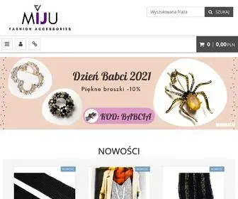 Hurt-Miju.pl(Hurtownia dodatków krawieckich) Screenshot