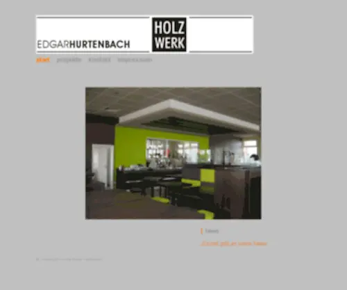 Hurtenbach.de(Hurtenbach HolzWerk) Screenshot