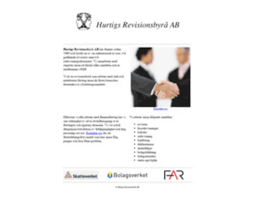 Hurtigsrevisionsbyra.se(Hurtigsrevisionsbyra) Screenshot