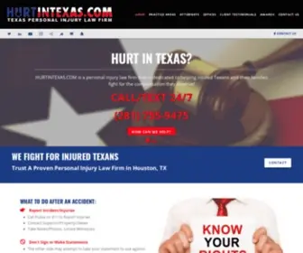 Hurtintexas.com(Hurtintexas) Screenshot