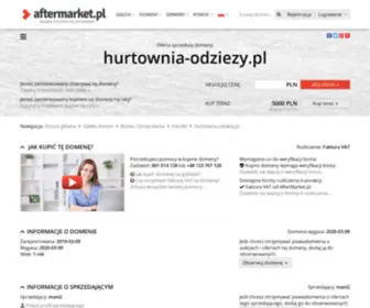 Hurtownia-Odziezy.pl(Hurtownia odzieży) Screenshot