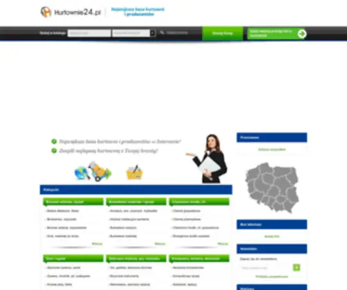 Hurtownie24.pl(Hurtownia, hurtownie) Screenshot