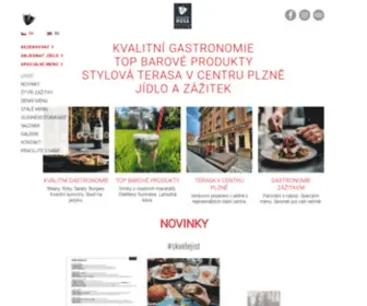 Husaplzen.cz(Stylová a kvalitní gastronomie v centru Plzně už více než 16 let. Naše heslo je ZÁŽITEK) Screenshot