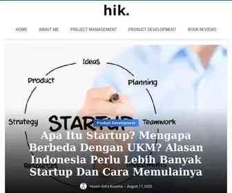 Huseindra.com(Husein Indra Kusuma) Screenshot