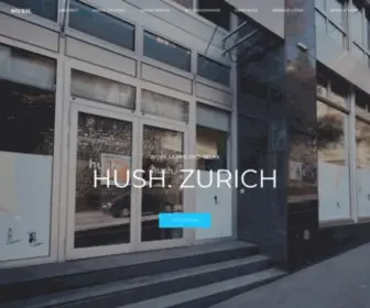 Hush-Zurich.ch(Budget Branding) Screenshot