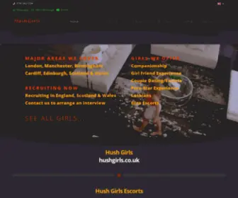 Hushgirls.org(Hush Girls Escorts) Screenshot