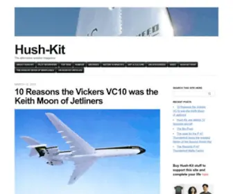 Hushkit.net(The alternative aviation magazine (by Hush Kit)) Screenshot