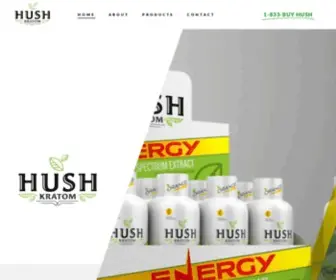 Hushkratom.com(Hush Kratom) Screenshot