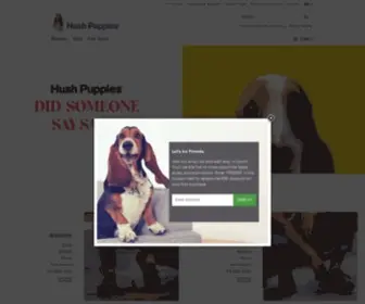 Hushpuppies.co.za(Official Hush Puppies Site) Screenshot