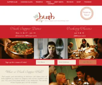 Hushsupperclub.com(Hush Supper Club) Screenshot