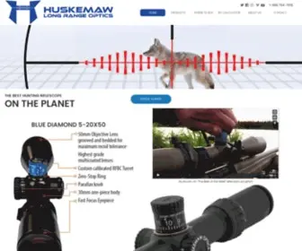 Huskemawoptics.com(Huskemaw Optics) Screenshot