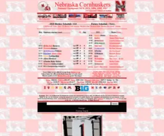 Huskerj.com(HuskerJ's Links and Husker Collectibles!  Your reference site for Nebraska Cornhusker NCAA Football Memorabilia and Collectibles) Screenshot