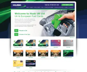 Huskfuel.co.uk(Fuel Cards) Screenshot