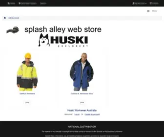 Huski.biz(Huski Explorer Workwear Australia) Screenshot