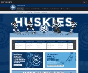 Huskieshockeyclub.com(Huskies Hockey Club) Screenshot