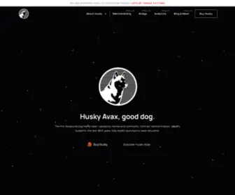 Husky.space(Husky Token on AVALANCHE protocole) Screenshot