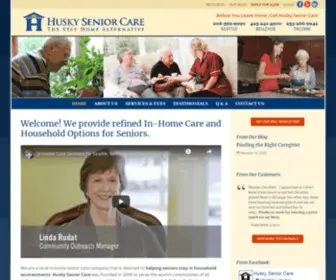 Huskyseniorcare.com(Husky Senior Care) Screenshot