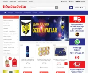 Husnuoglu.com(Hüsnüoğlu Kırtasiye Gıda Hırdavat Toptan Satış) Screenshot