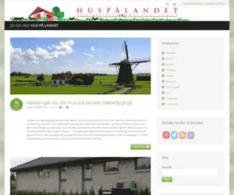 Huspaalandet.dk(Side med dokumentation af livet på landet) Screenshot