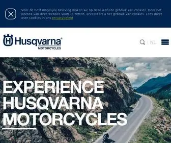 HusqVarna-Motorcycles.com(Husqvarna Motorcycles) Screenshot