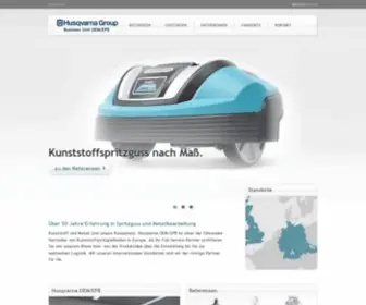 HusqVarna-Oem.com(Husqvarna Group) Screenshot