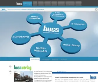 Huss-Verlag.de(HUSS-VERLAG GmbH) Screenshot