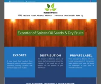 Hussainson.com(Hussain & Sons) Screenshot